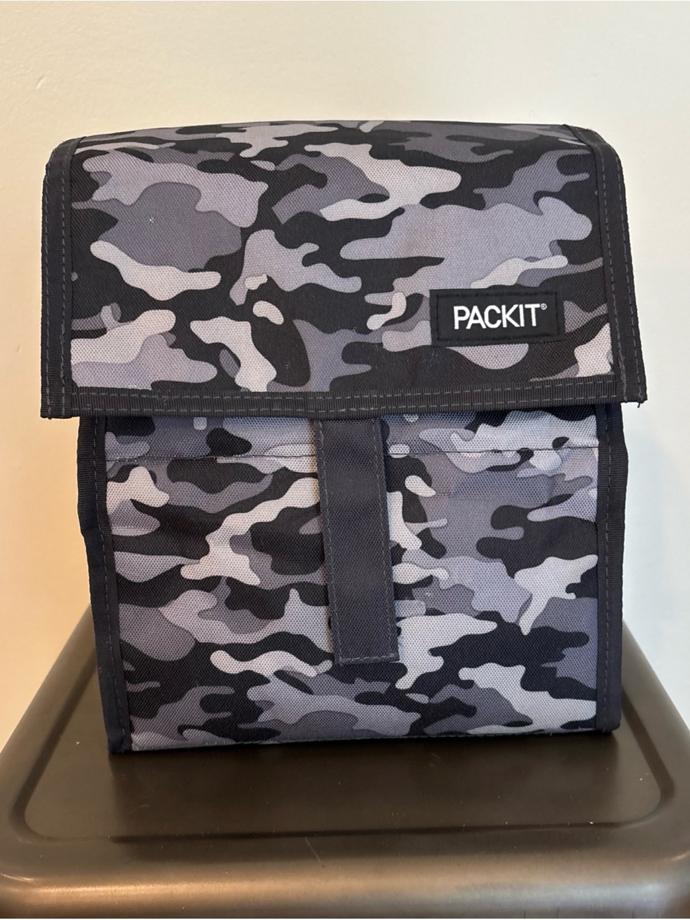 PackIt Freezable Lunch Bag Black Camo